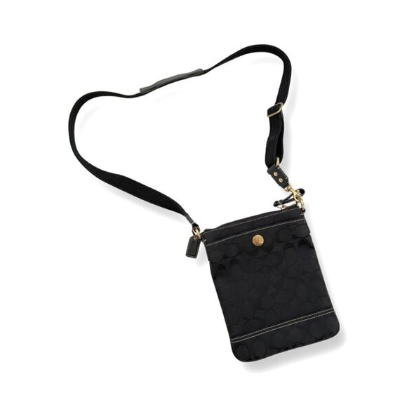 Coach Monogram Logo Crossbody Small Bag / VIBE - Picture 1 of 6
